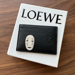 Loewe Kaonashi No Face Spirited Away Card Holder